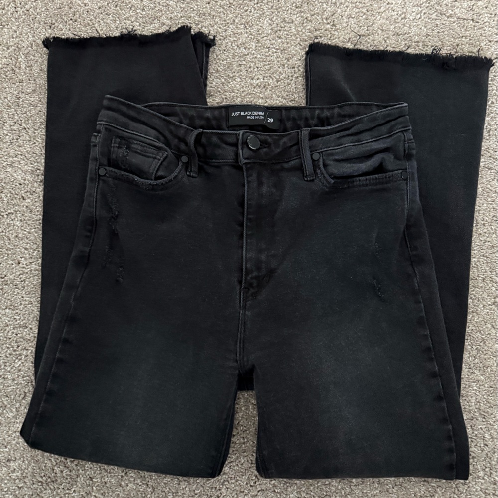 Just Black Jeans in Black wash